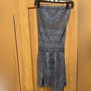 Cool Change by Calypso St Barth strapless cotton mini dress